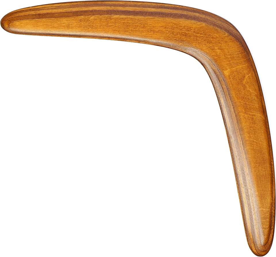 Handcrafted Wooden Boomerang