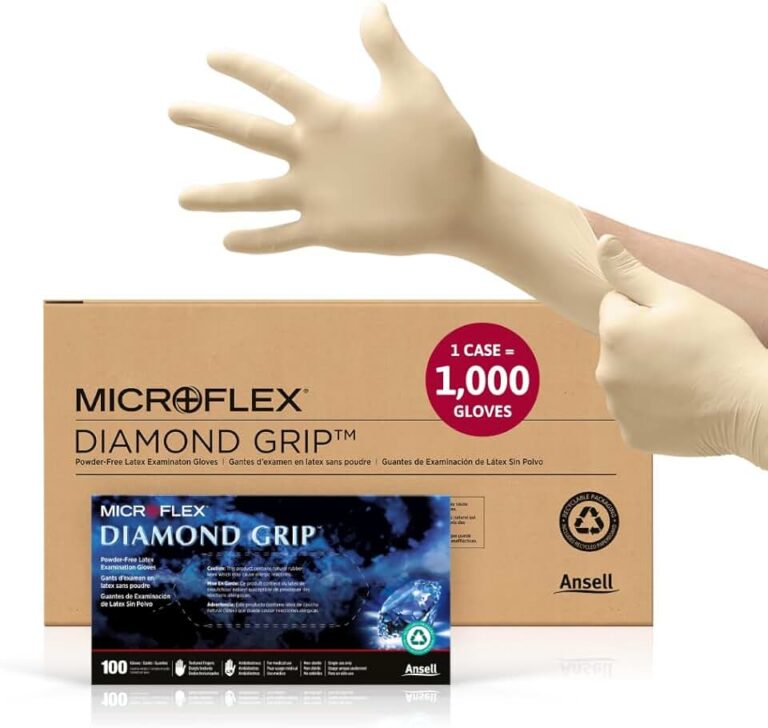 Ansell MICROFLEX Diamond Grip Gloves