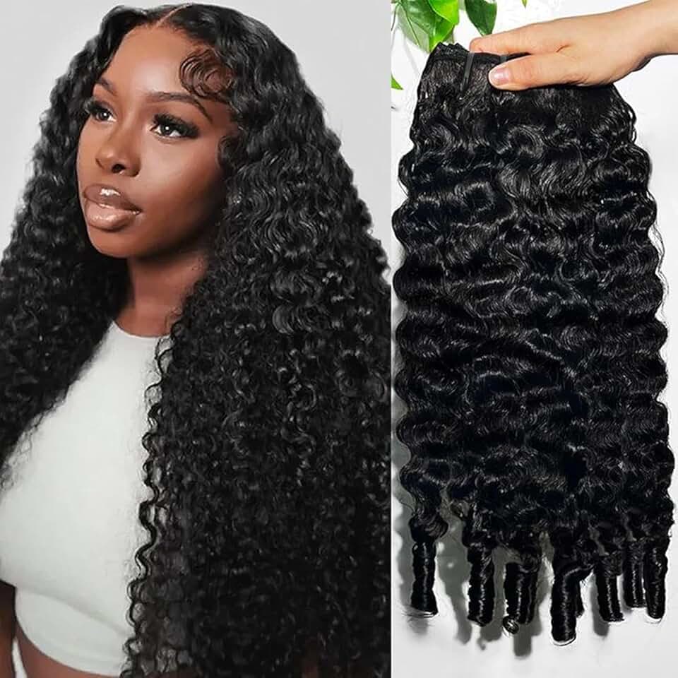 Burmese Curly Clip Ins