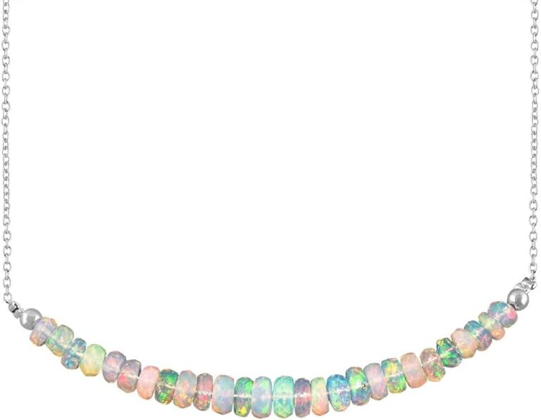 Ethiopian Fire Opal Necklace