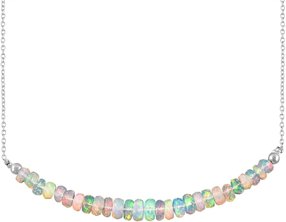 Ethiopian Fire Opal Necklace