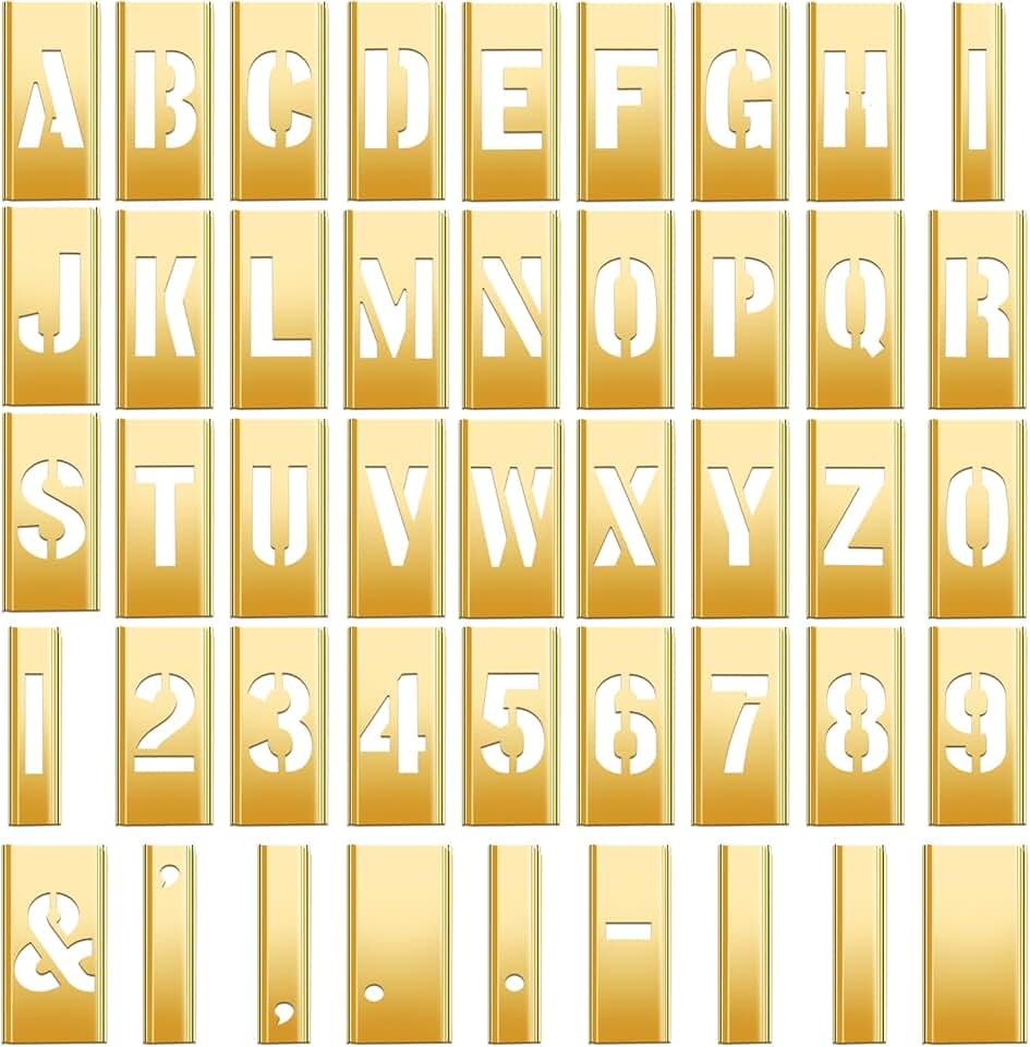 Pelopy Brass Stencils