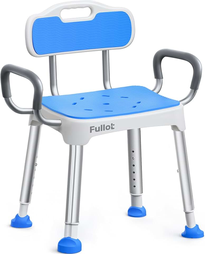 Widened Padded Shower Chair