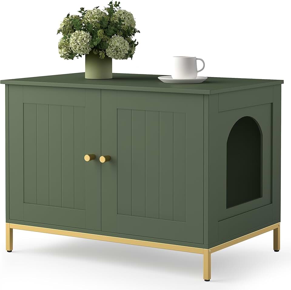 Homhedy Litter Box Enclosure