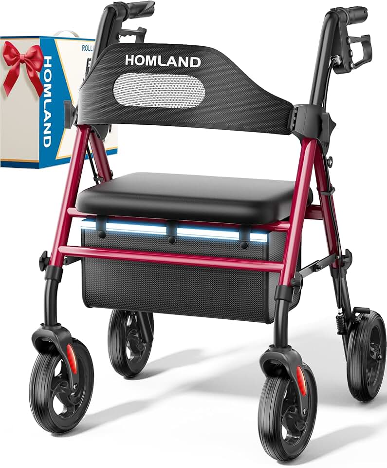 HOMLAND Rollator Walker