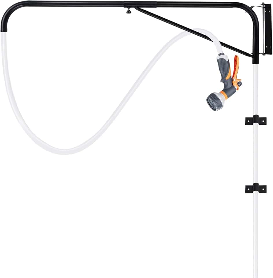 Horse Wash Stall Hose Boom