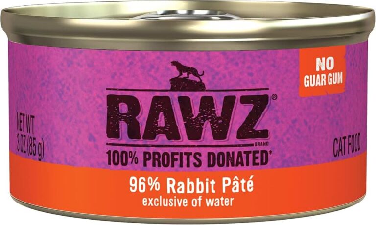 Rawz Rabbit Canned Cat Food