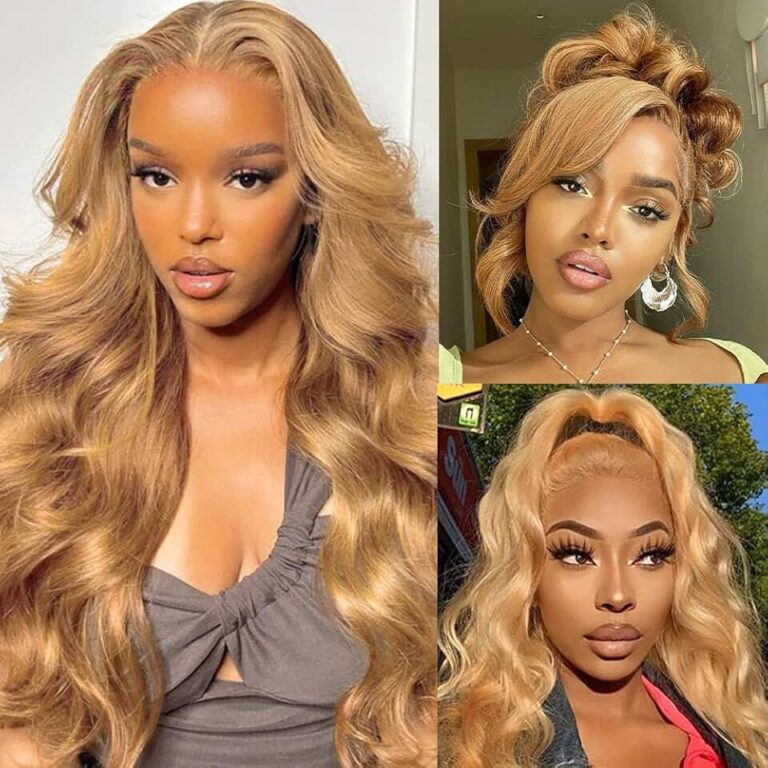 Honey Blonde Lace Wig