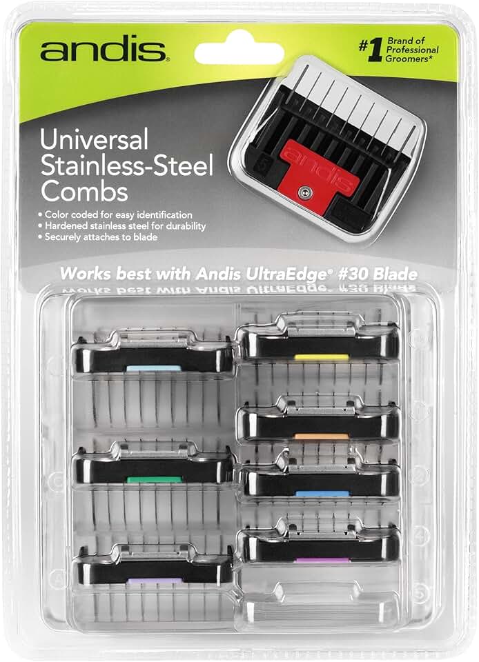 Andis Stainless Steel Combs