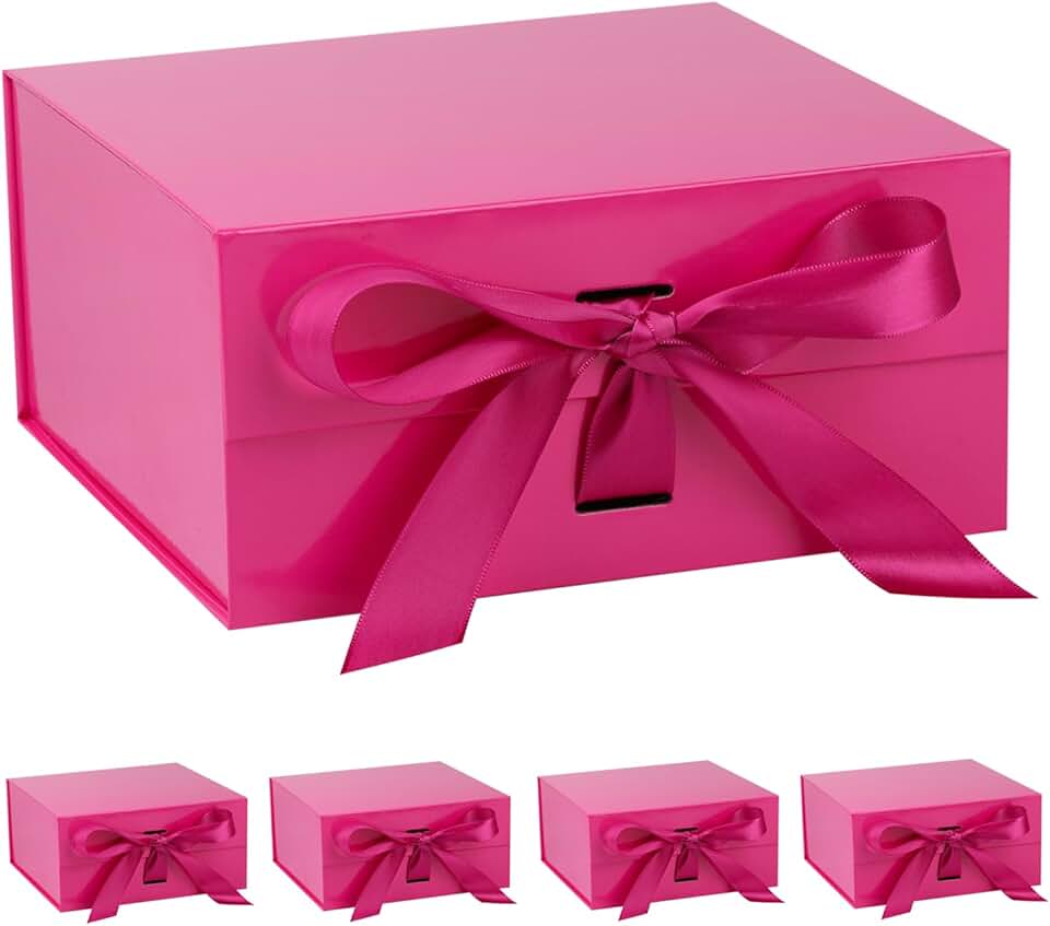 Bright Pink Gift Box