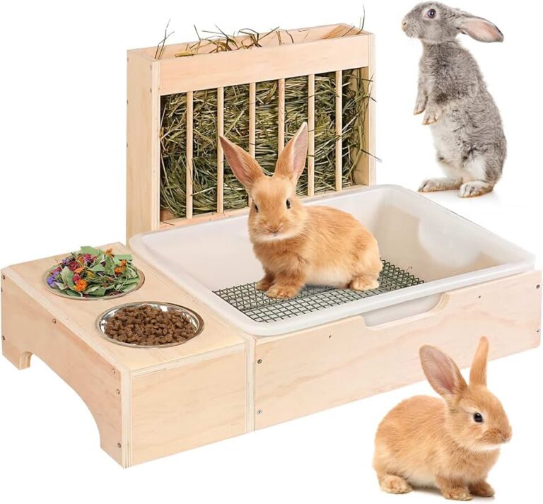 Rabbit Hay Feeder Litter Box
