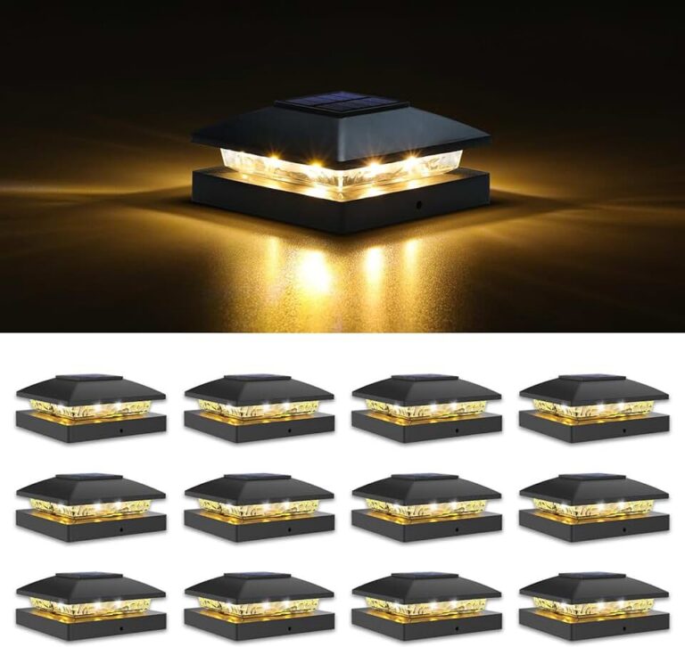 VOLISUN Solar Post Cap Light