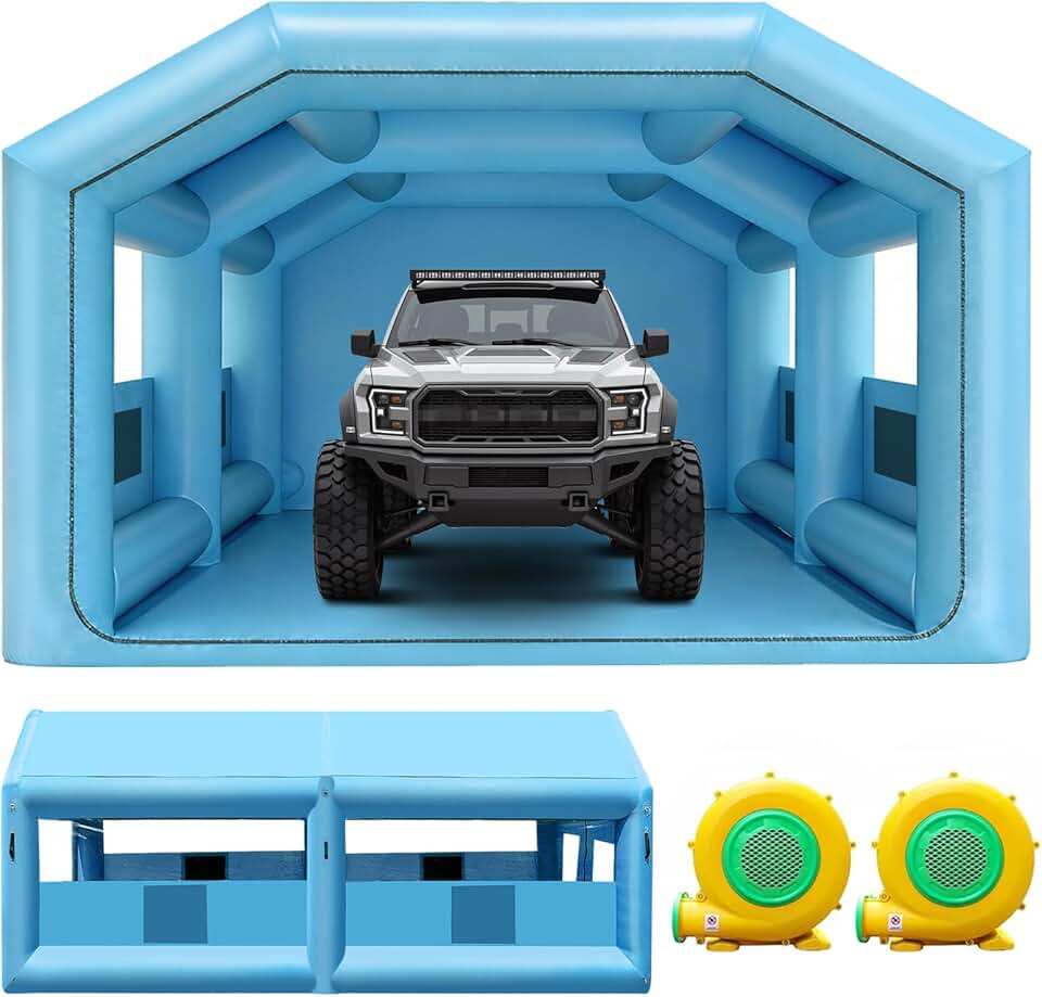 Inflatable Paint Booth