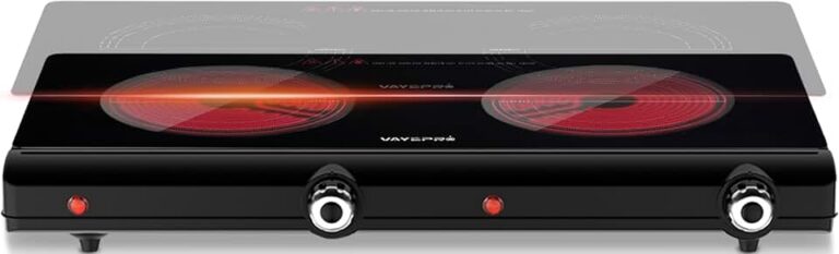 Infrared Double Burner Cooktop