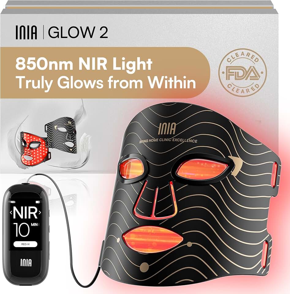 INIA Red Light Mask