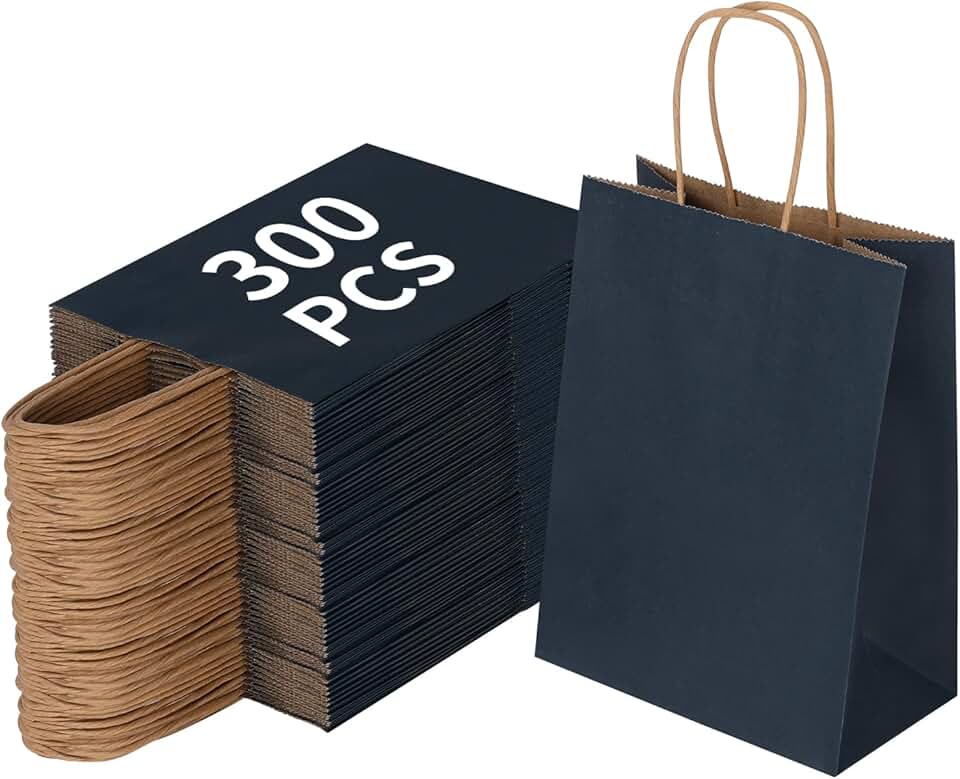 Joybe Navy Blue Paper Bags