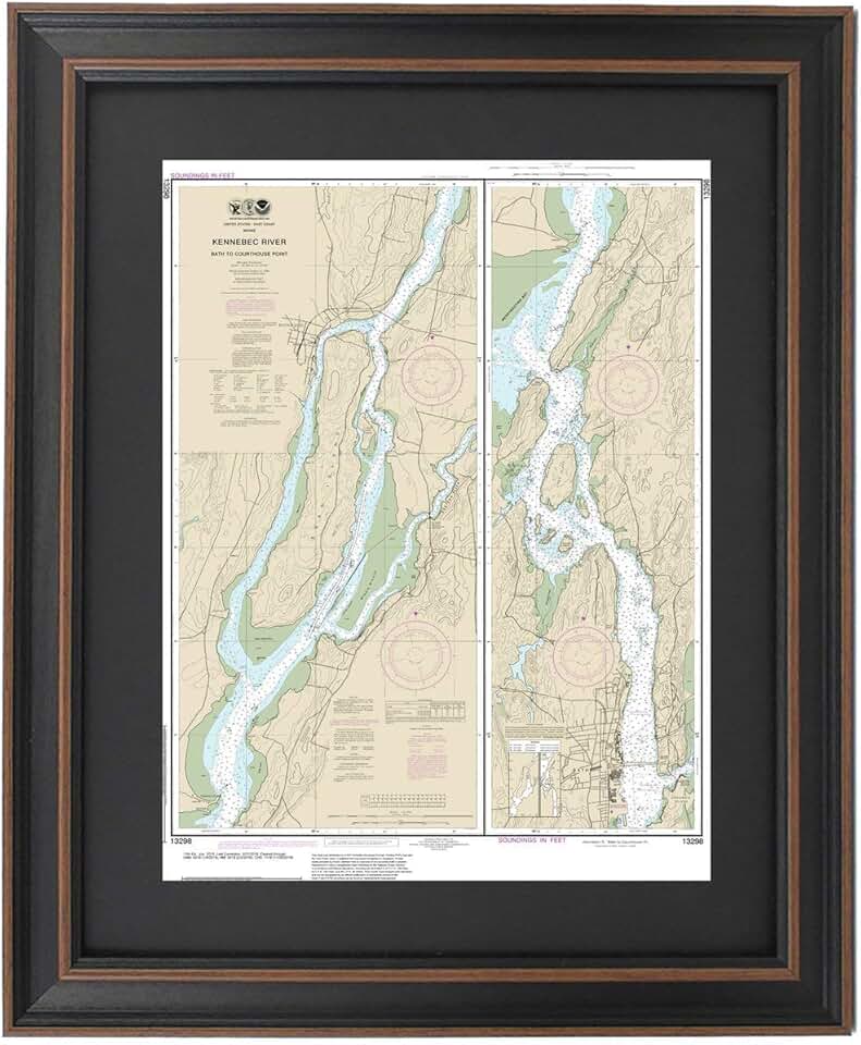 Kennebec River Map