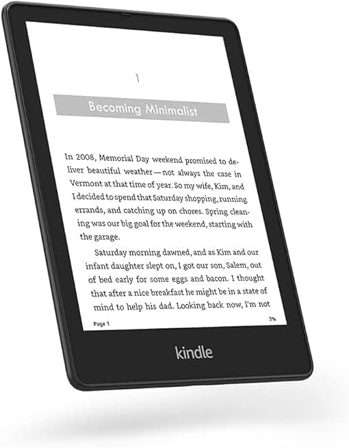 Kindle Paperwhite Signature