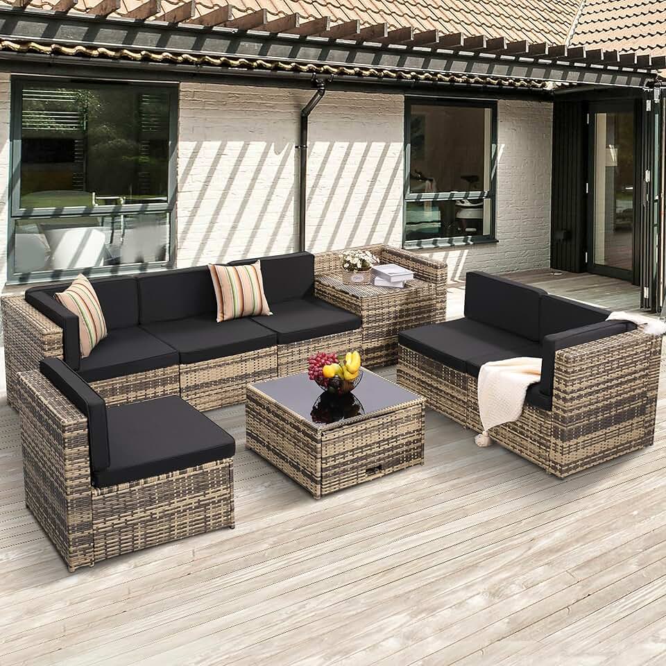 KROFEM Patio Furniture Set