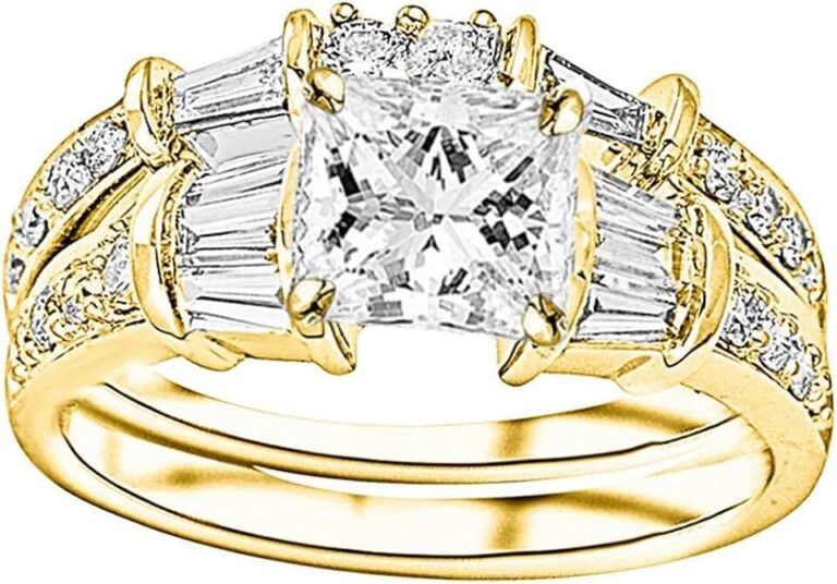 Lab Grown Diamond Ring Set