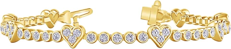 Lab Grown Diamond Tennis Bracelet