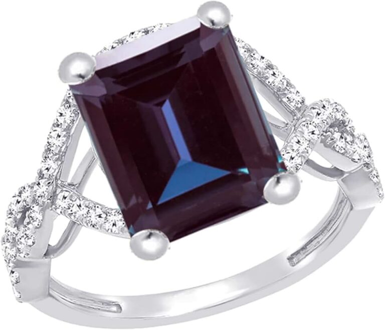 Lab Grown Emerald Ring