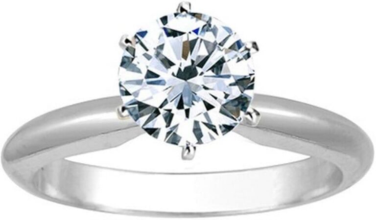 Lab Grown Engagement Ring