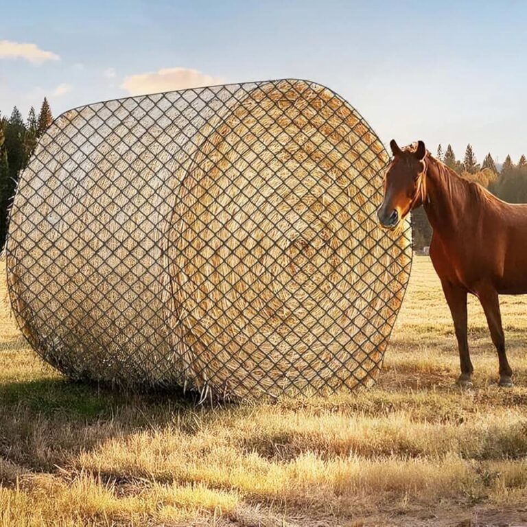Large Round Bale Hay Net