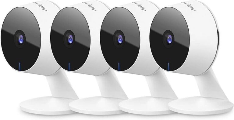 LaView Security Cameras 4pcs