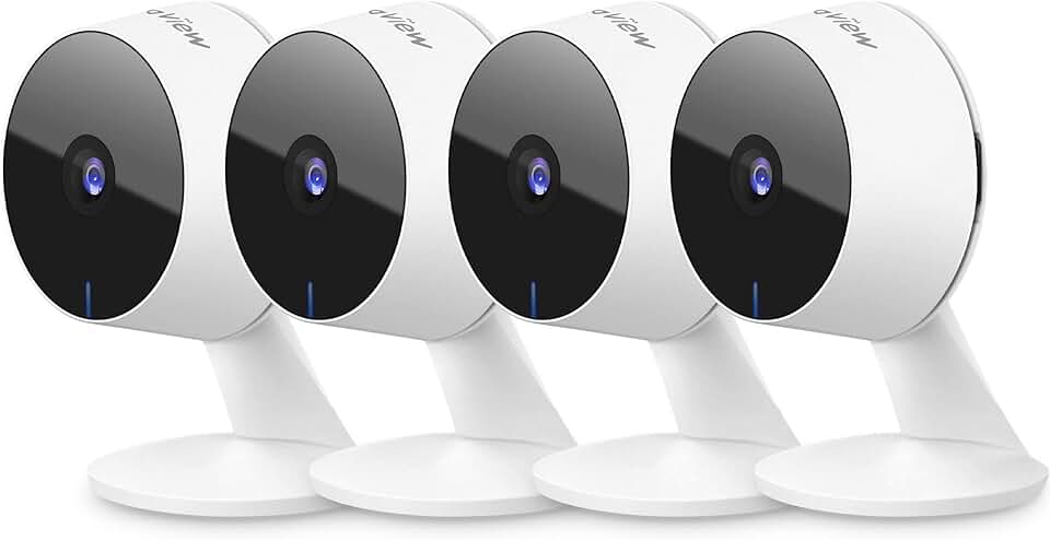 LaView Security Cameras 4pcs