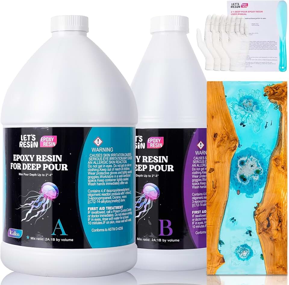 LET'S RESIN Deep Pour Epoxy