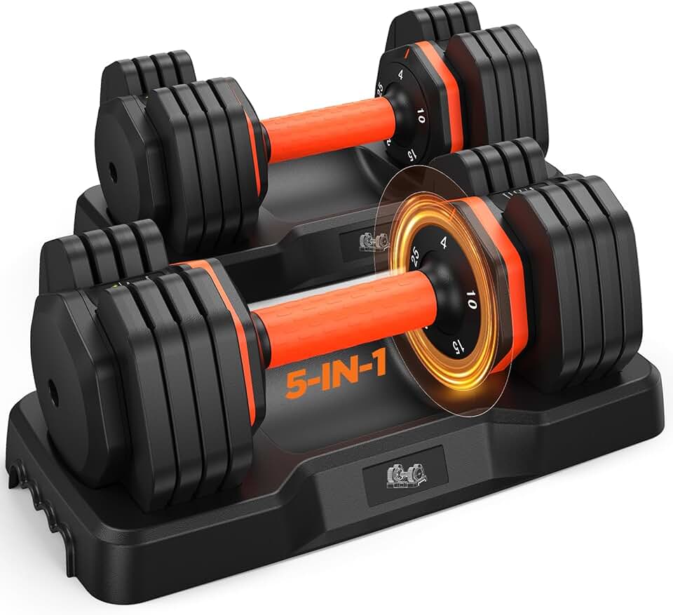 LifeOG Adjustable Dumbbell