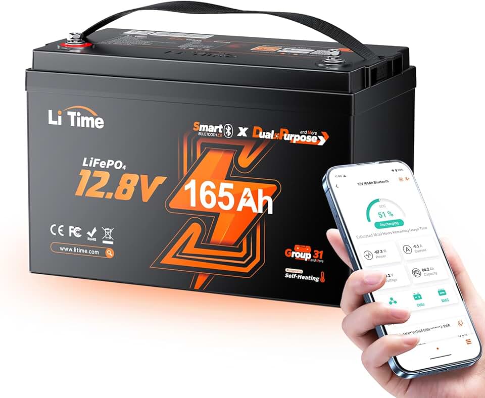 LiTime 12V 165Ah Battery