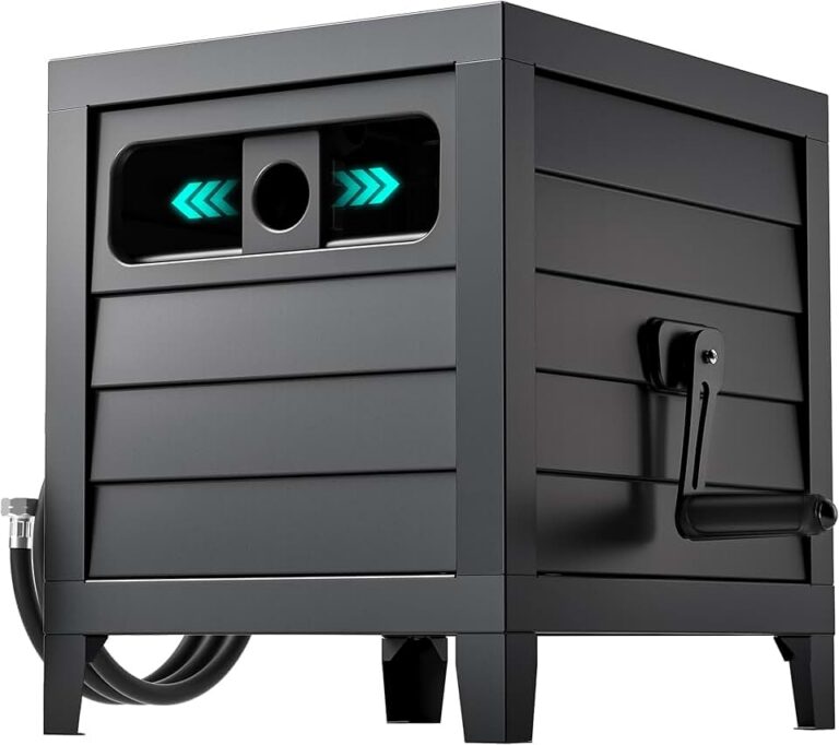 Metal Garden Hose Reel Box