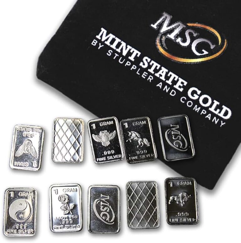 Mint State Silver Bars