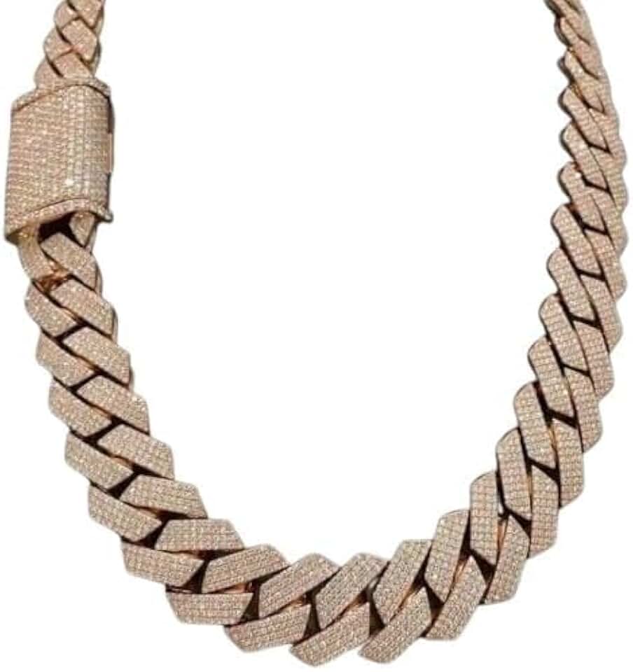 Moissanite Cuban Link Chain