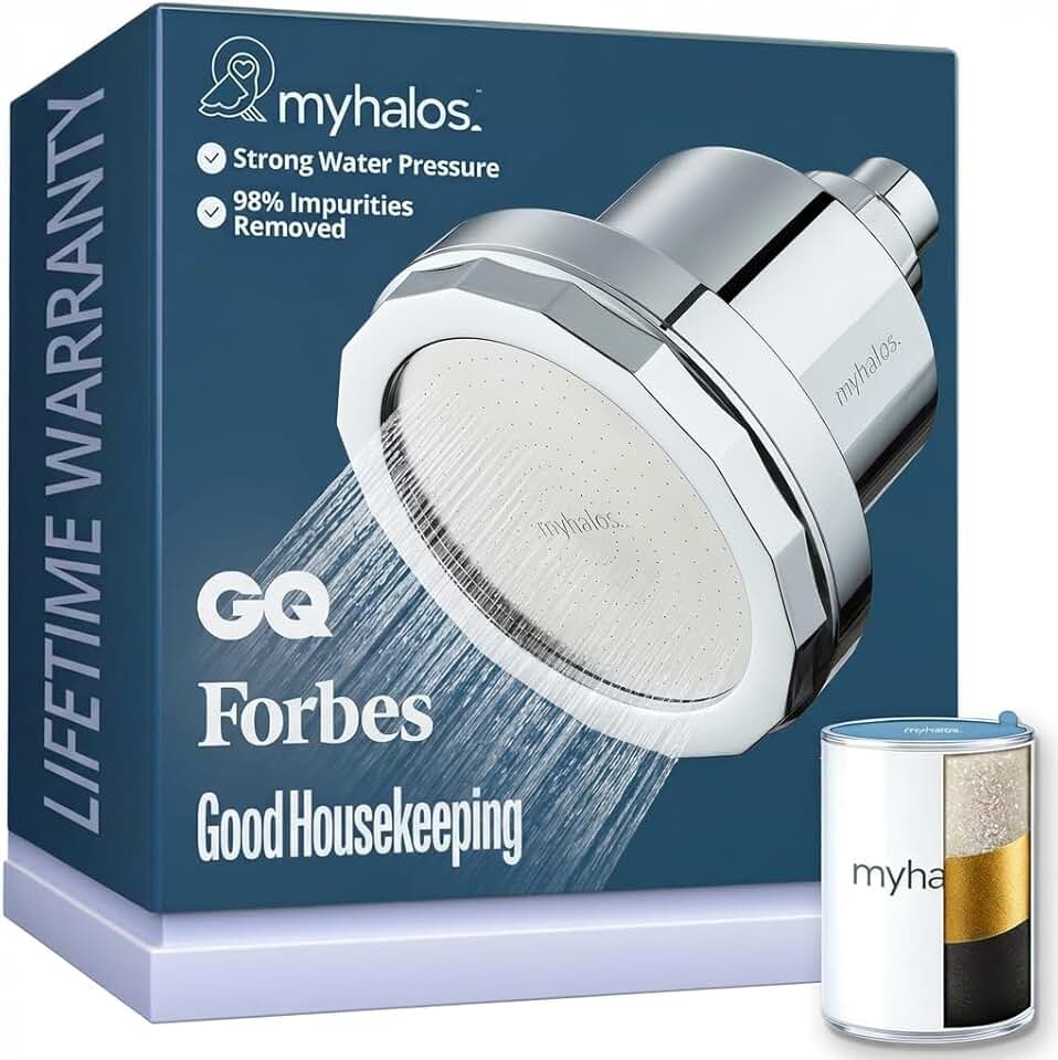 MyHalos Filtered Shower Head