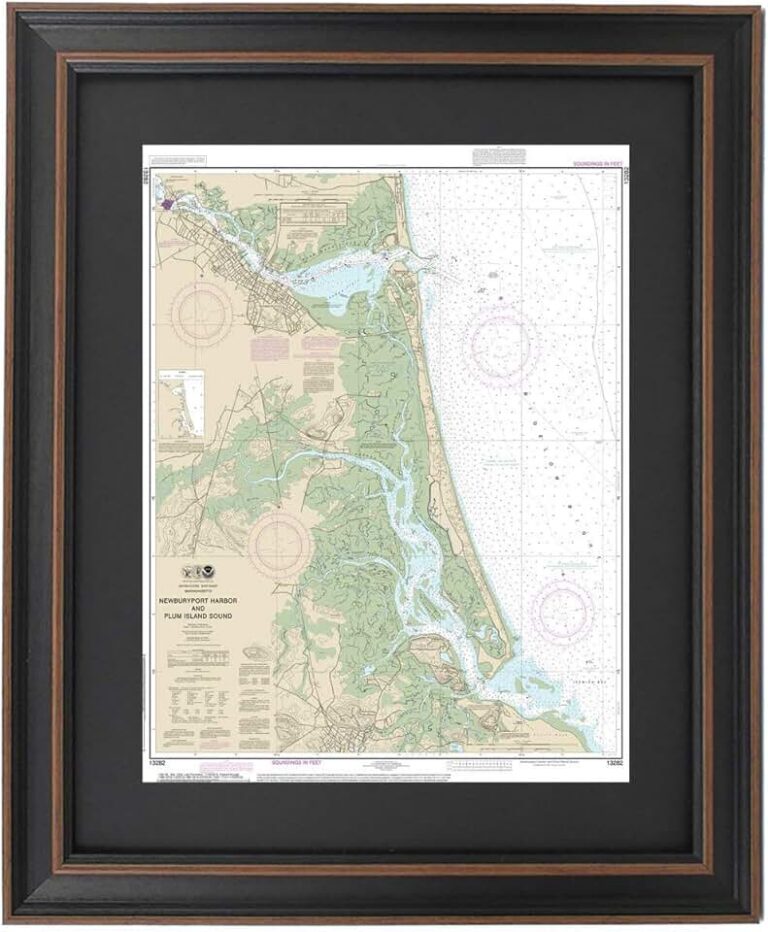 Newburyport Nautical Map
