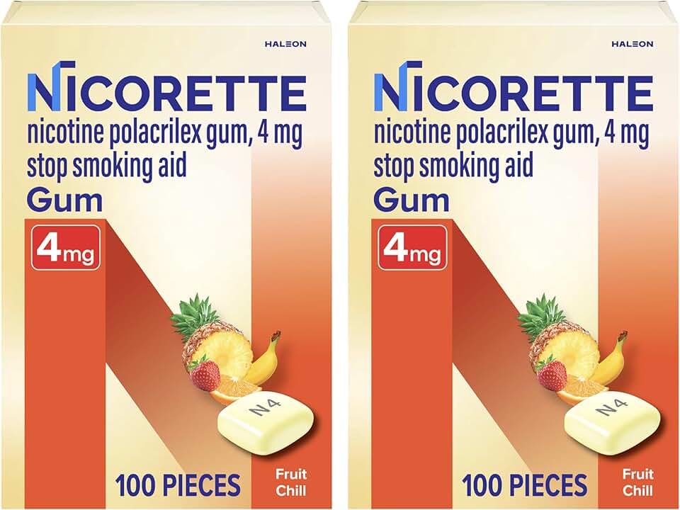 Nicorette Fruit Chill Gum