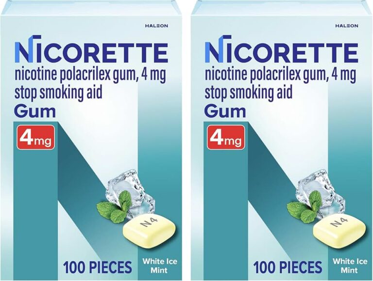 Nicorette Nicotine Gum 4mg