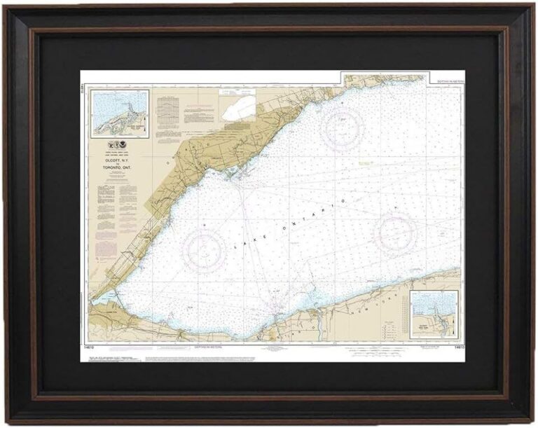 Olcott Harbor Nautical Map