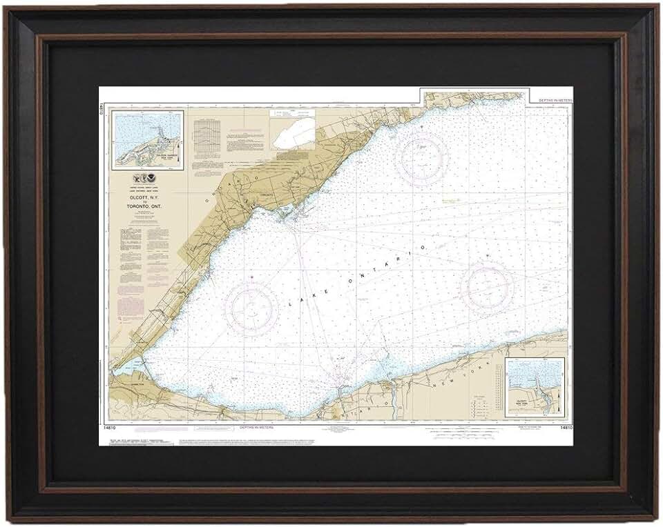 Olcott Harbor Nautical Map