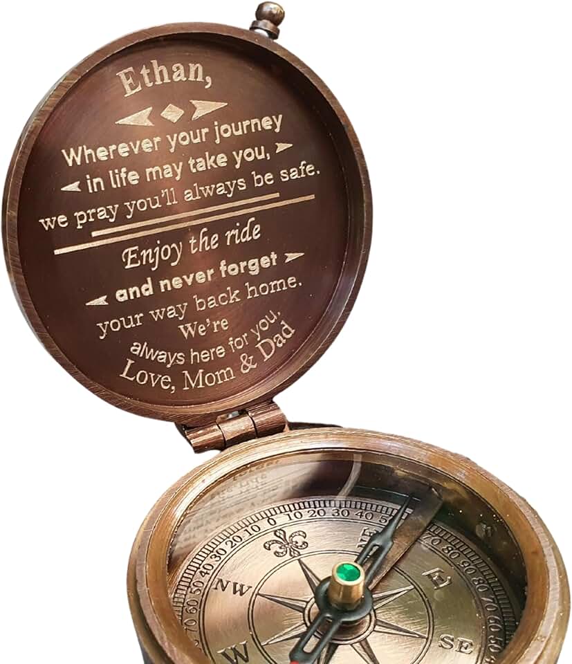 Personalized Compass Gift