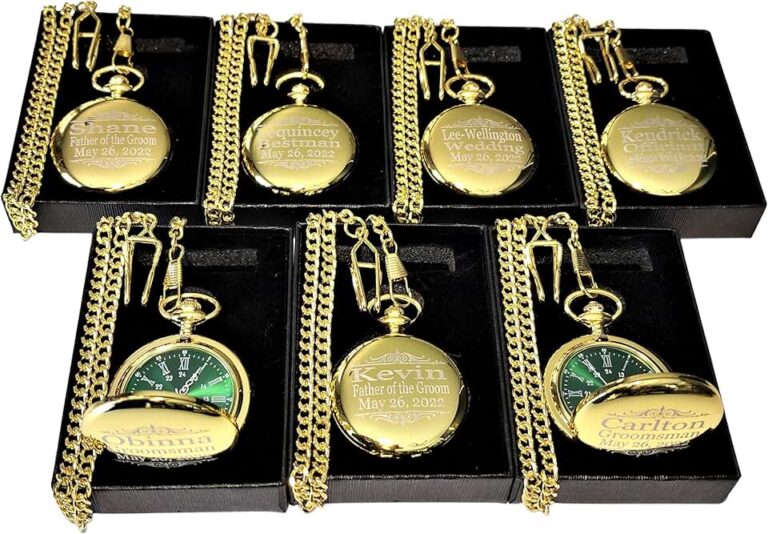 Personalized Engraved Pocket Watches