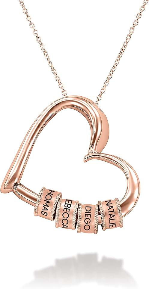 Personalized Heart Necklace