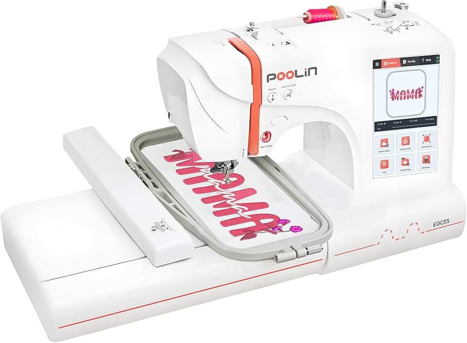 PooLin EOC05 Embroidery Machine