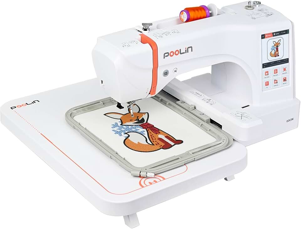 PooLin EOC06 Embroidery Machine
