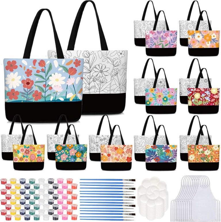 Pre Drawn Canvas Bags Kit