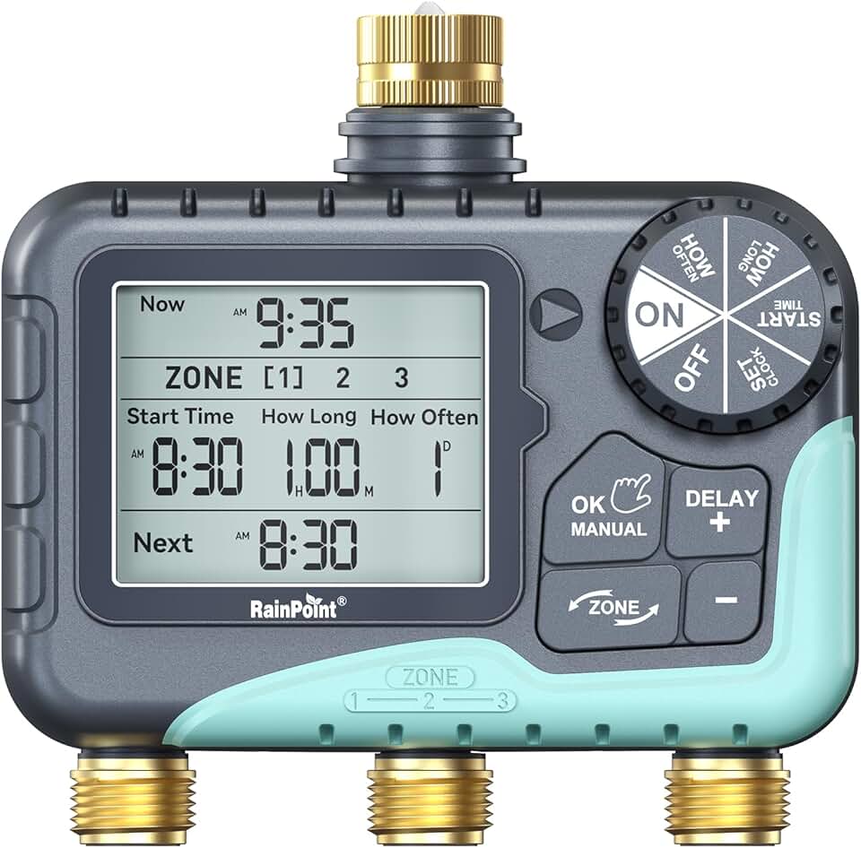 RAINPOINT 3 Zone Water Timer