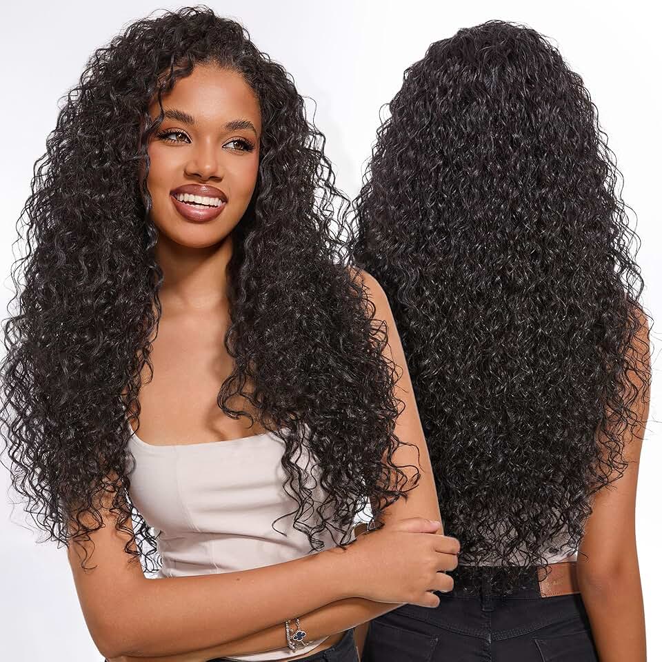 Frodio Curly Half Wig